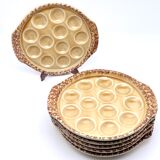 Gien snail 6 plates service