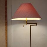 Solid brass floor lamp