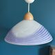 Glass paste pendant lamp