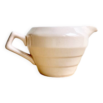 Art Deco creamer Terre de fer Saint Amand