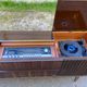 Grundig Scandinavian Hifi sideboard in wood and lacquered rosewood