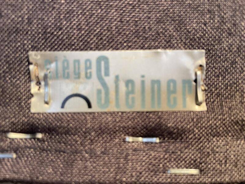 Armchair - 743 Joseph André Motte fireside chair for Steiner