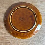 6 Sarreguemines dessert plates 1970
