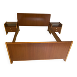 Vintage bed and bedside tables from 1957