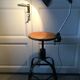 Lampe d’atelier base étau années 40/50