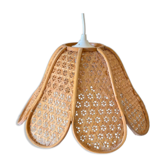Vintage wicker suspension