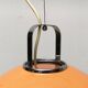Suspended lamp Zurich Italian from the space age mid-century by Luigi Massoni for Guzzini.