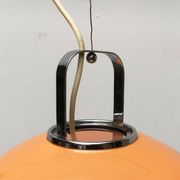 Suspended lamp Zurich Italian from the space age mid-century by Luigi Massoni for Guzzini.