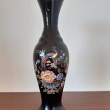 vase noir en verre