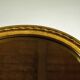 Oval mirror gold frame 28 x 20 cm