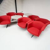 Nine part modular waiting room set from Artifort, 1980s