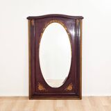 Large carved wooden mirror – Art Nouveau from the 1900s