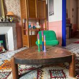 “Les clefs” tripod coffee table