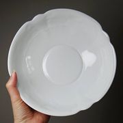 Dessert service Limoges L&Cie Lafarge 12 pieces white porcelain years