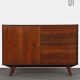 Dark vintage dresser by Jiroutek model U-458, circa 1960