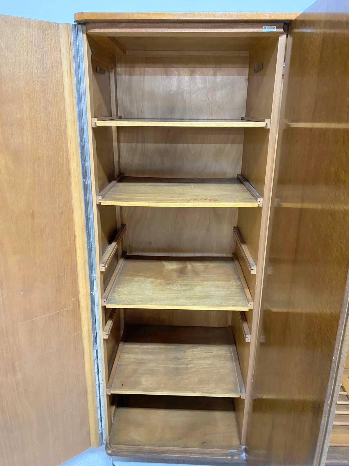 Bauhaus wardrobe by Mücke Melder, 1930s, Bohemia