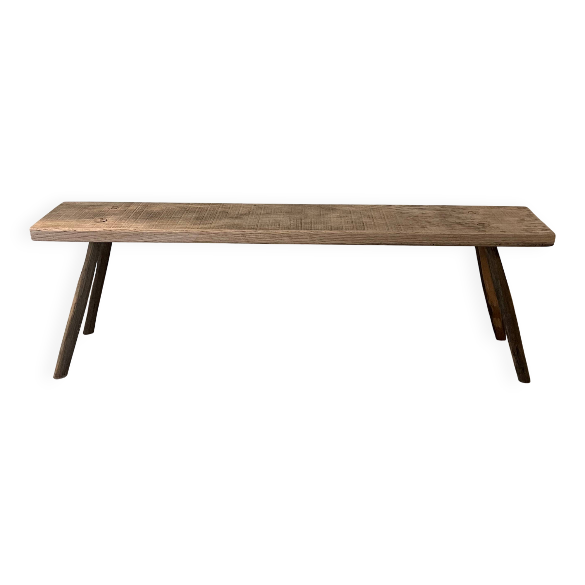 Small wooden bench