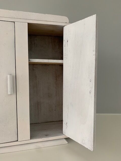 Vintage Doll Cabinet