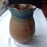 Terracotta vase signed Larozas