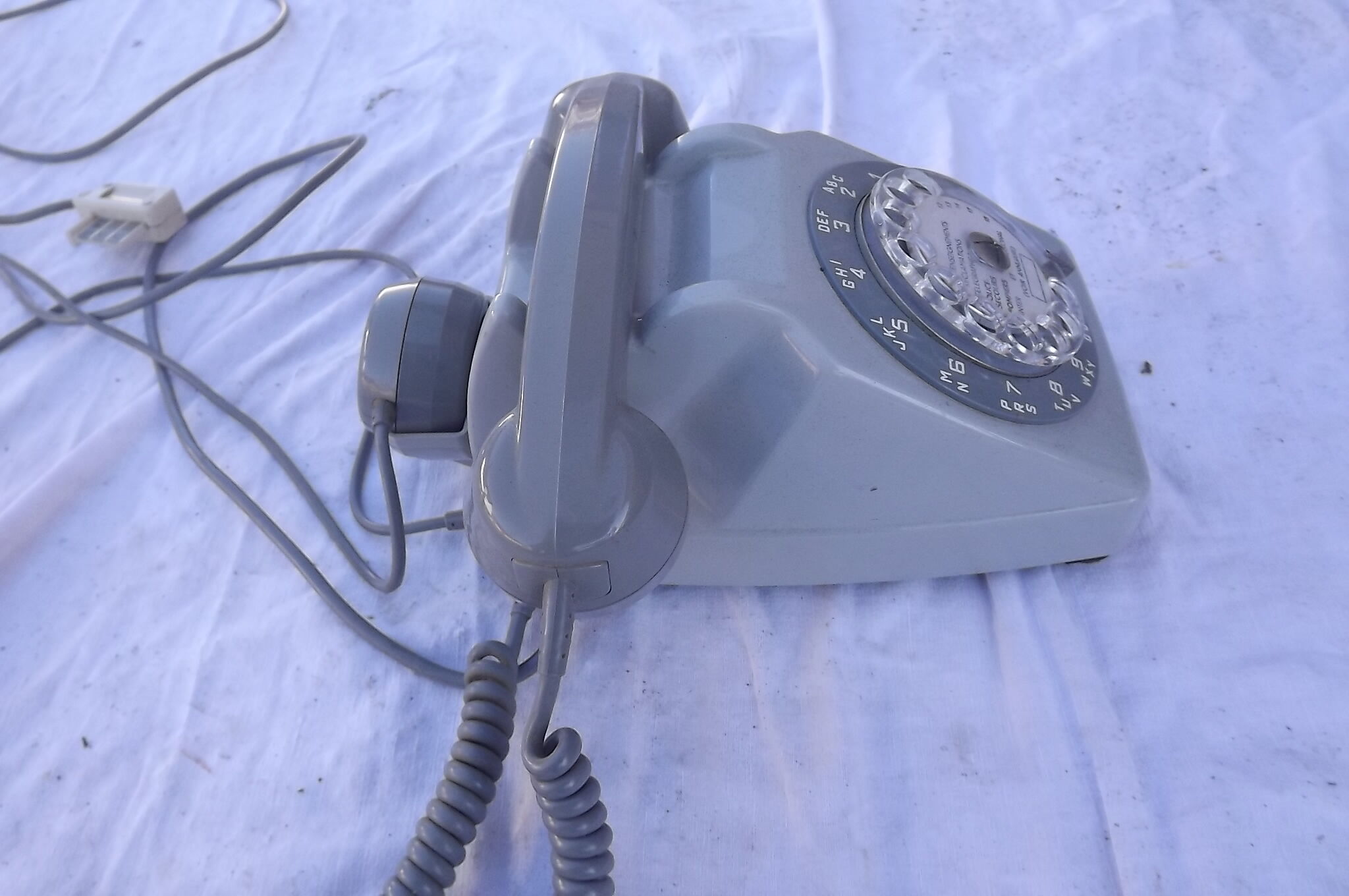 Vintage PTT dial telephone, 70's