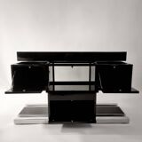 70's bar cabinet designed by Willy Rizzo for Mario Sabot