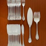 Christofle Marly fish cutlery and serving set with box, new condition