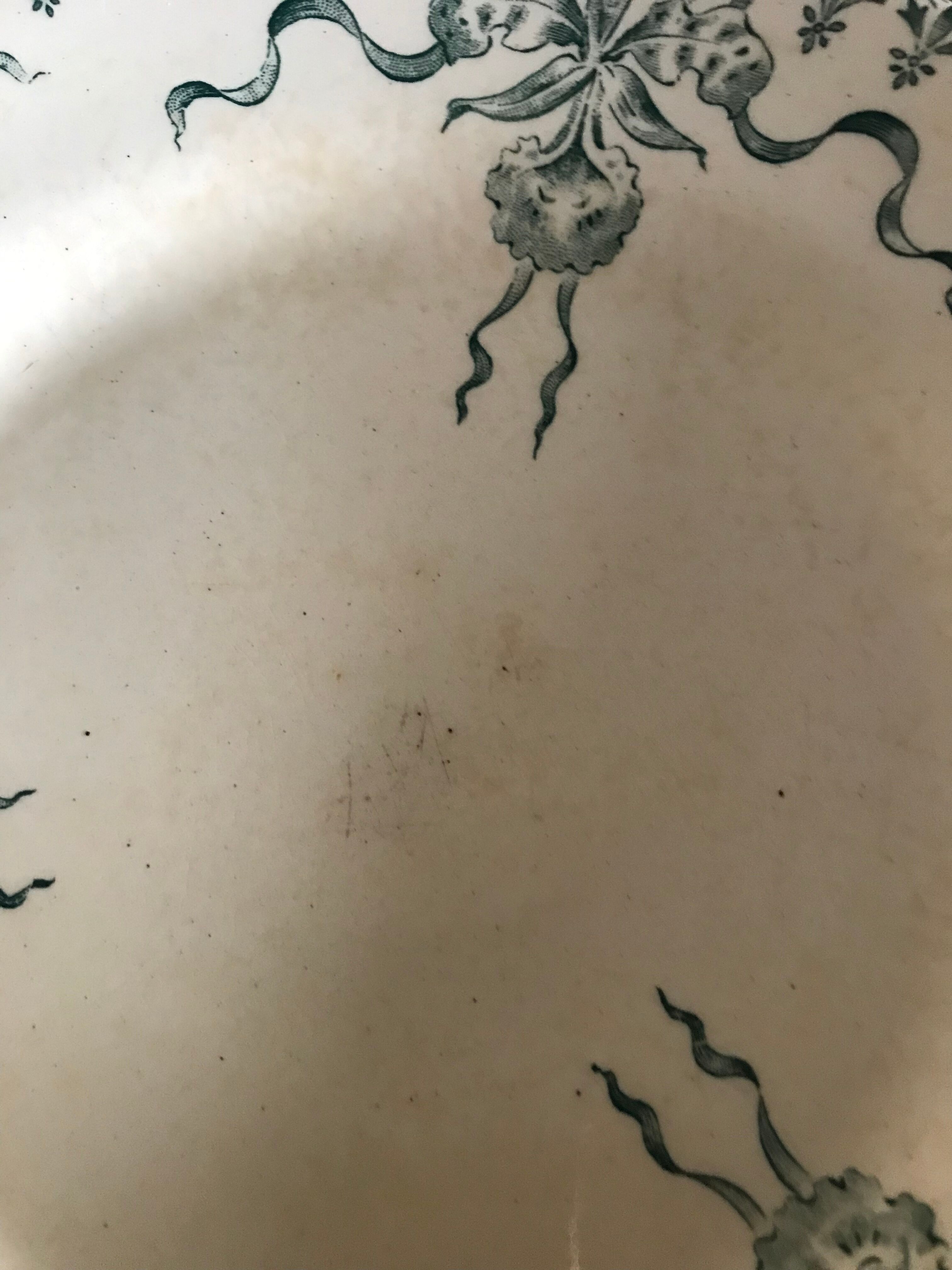 Flat plates in Gien Porcelain "Venice"