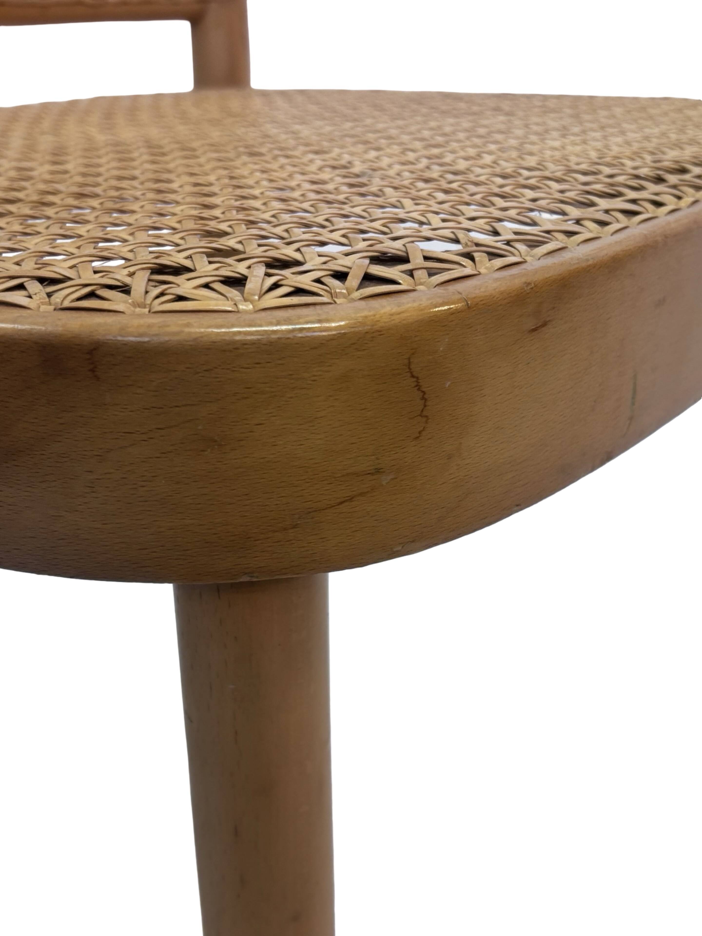 Chaise vintage modèle 811 / Chaise de Prague par Josef Hoffmann pour Ligna FMG 1950