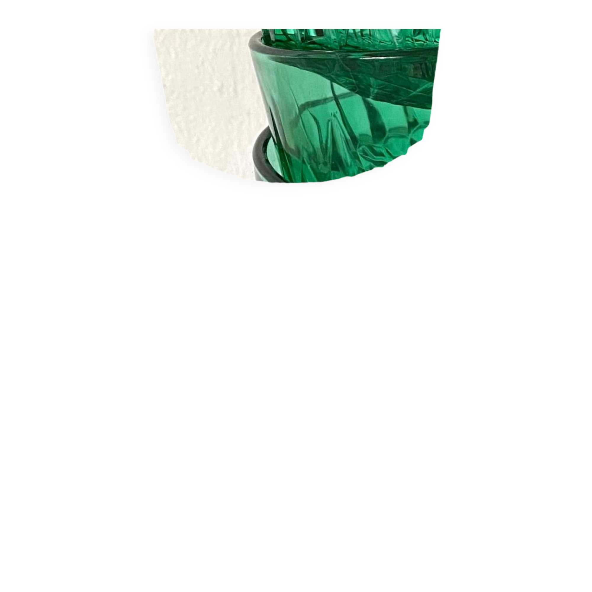 Vintage glass raviers arcoroc