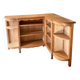 Etagère d’angle vintage en bois – esprit campagne chic