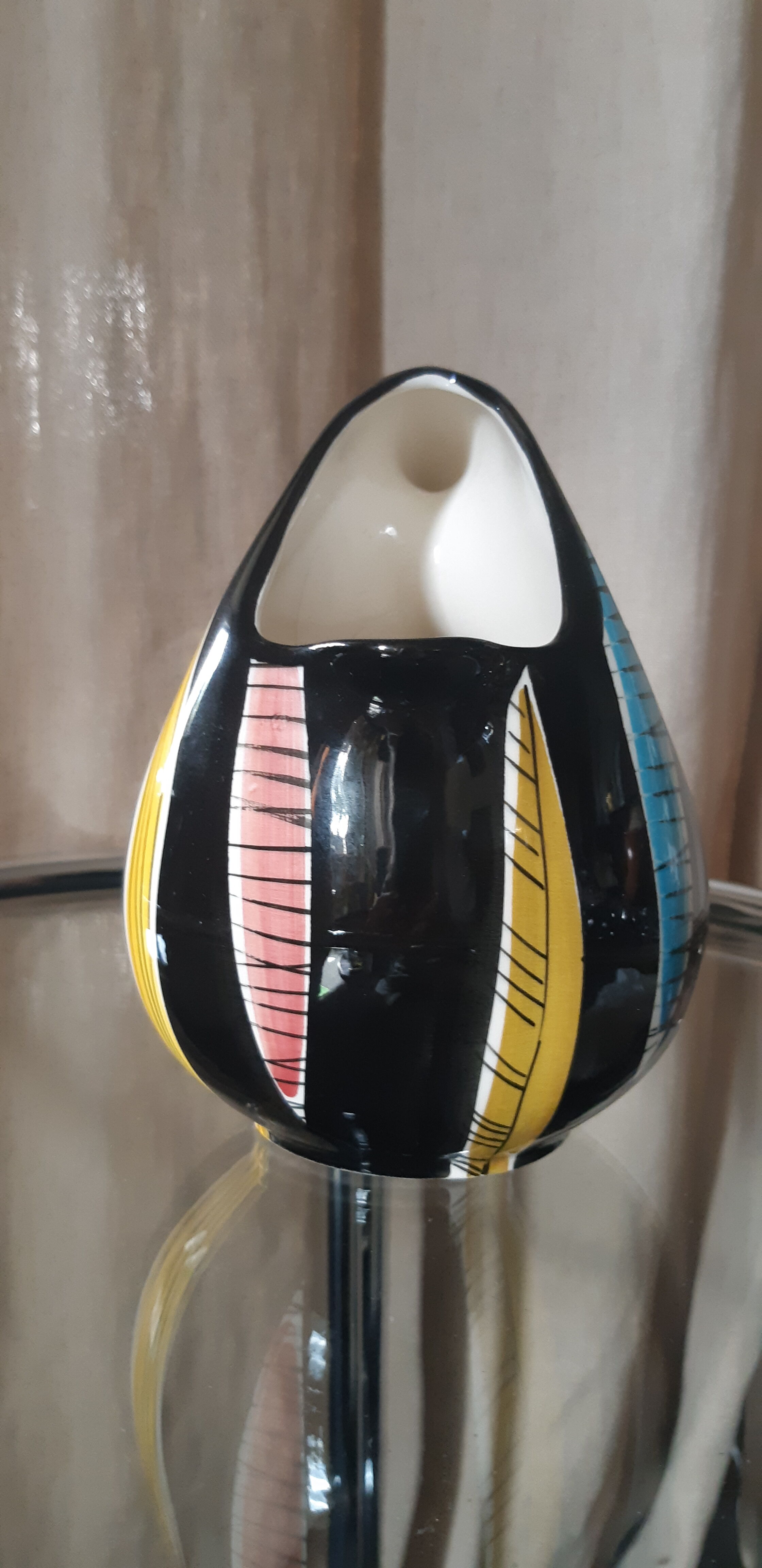 Zoomorphic ceramic pitcher 50s