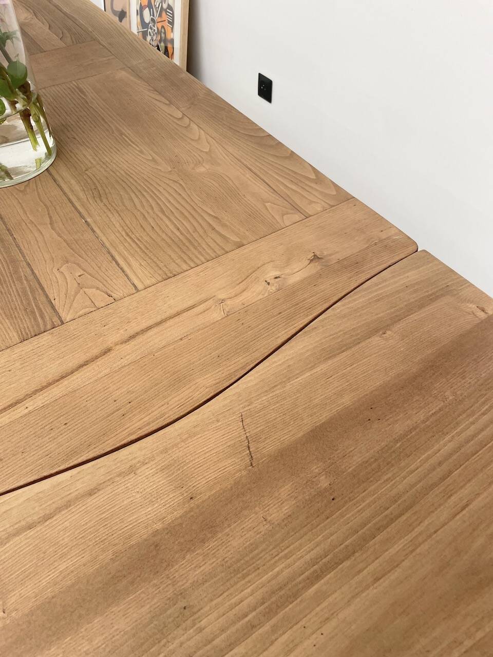 Oak farmhouse table 270 cm with extensions