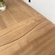Table de ferme chêne 270 cm avec allonges