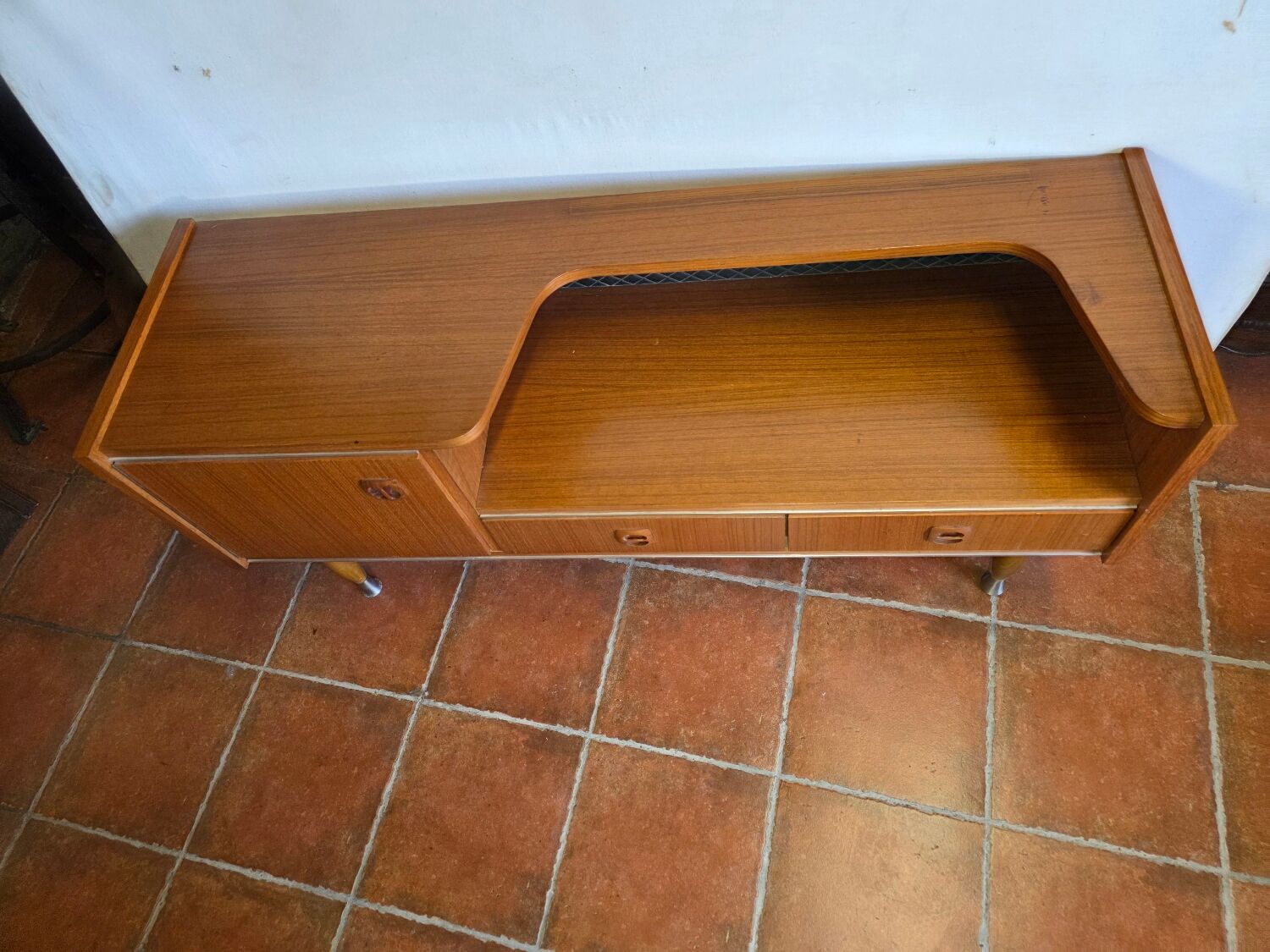 1960s teak Scandinavian enfilade
