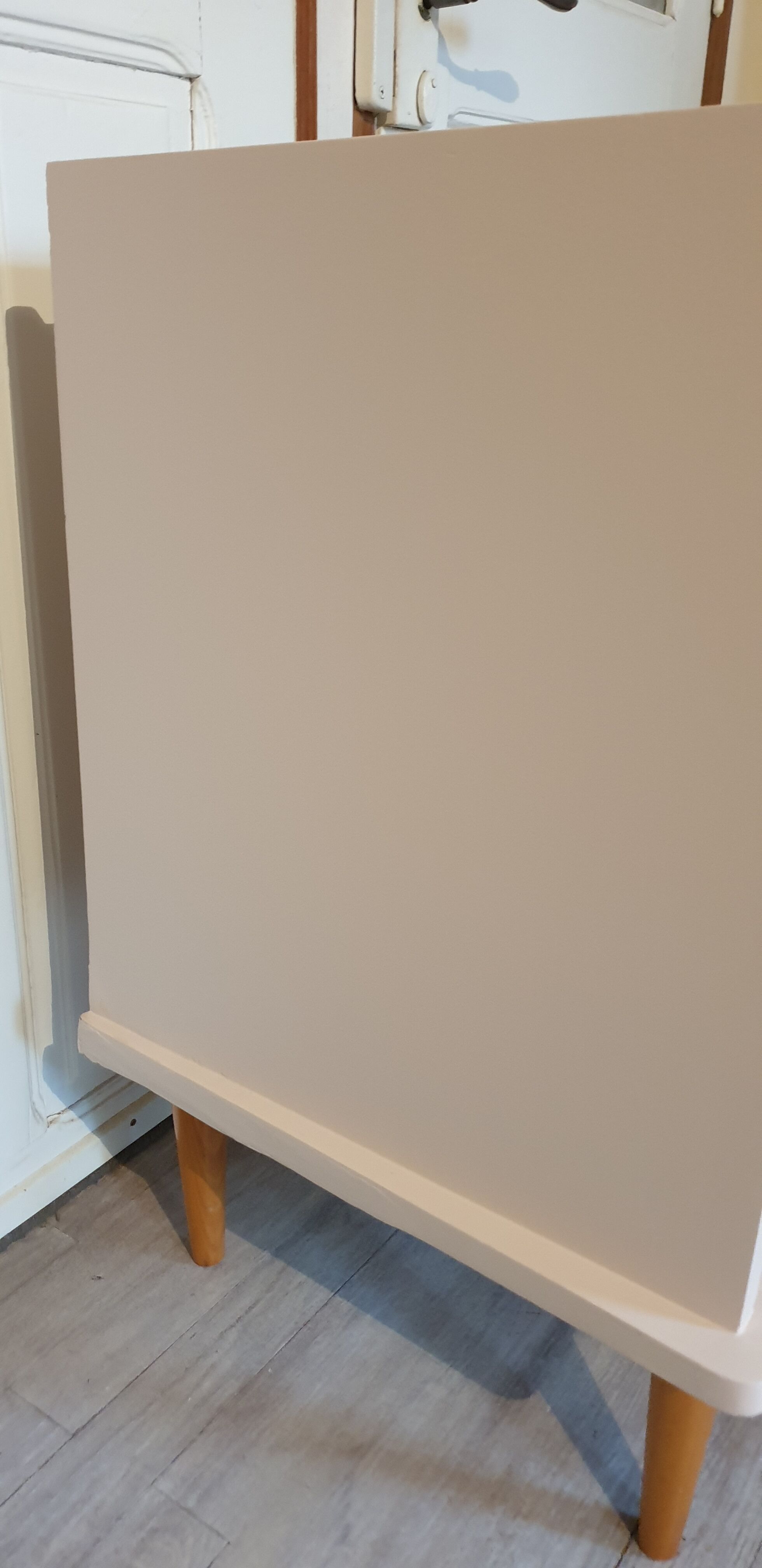 Pink vintage chest of drawers