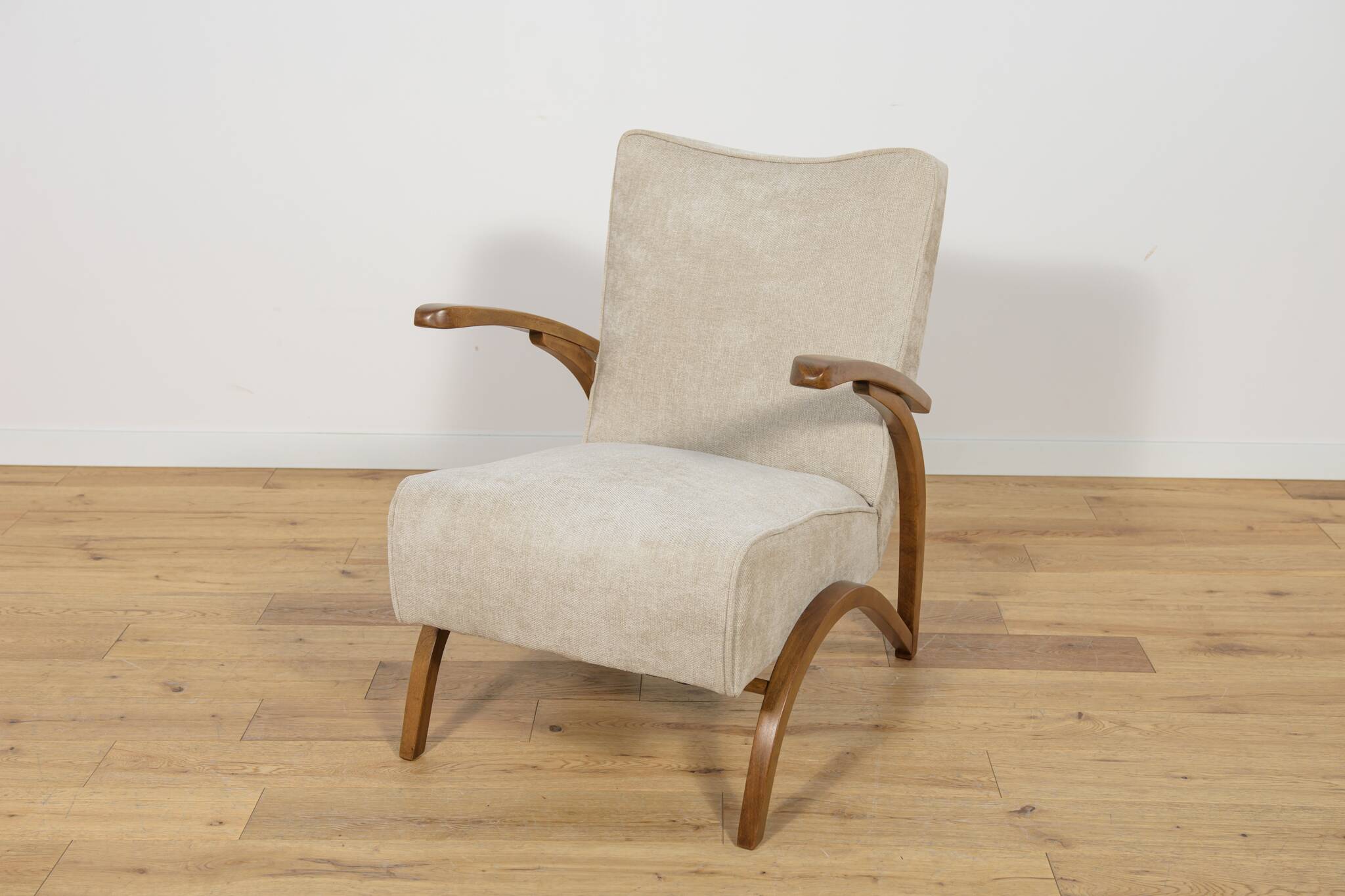 Model 410 Armchair by Jindřich Halabala for UP Závody, Czechoslovakia, 1930s