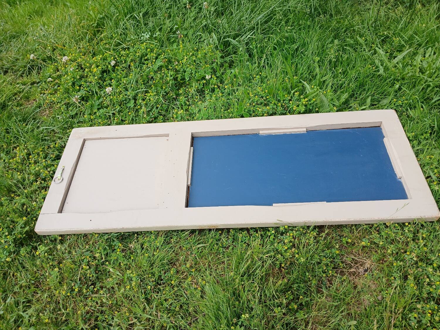 Miroir/ tableau ancien 88 × 42 cm