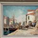 Original Swedish Oil on Panel – “Venice” by Knut Norman – Signed – Vintage