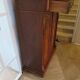 Very Buffet 1900 - Napoléon III - Walnut veneer - 1 drawer - 2 doors