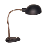 Black articulated desk lamp