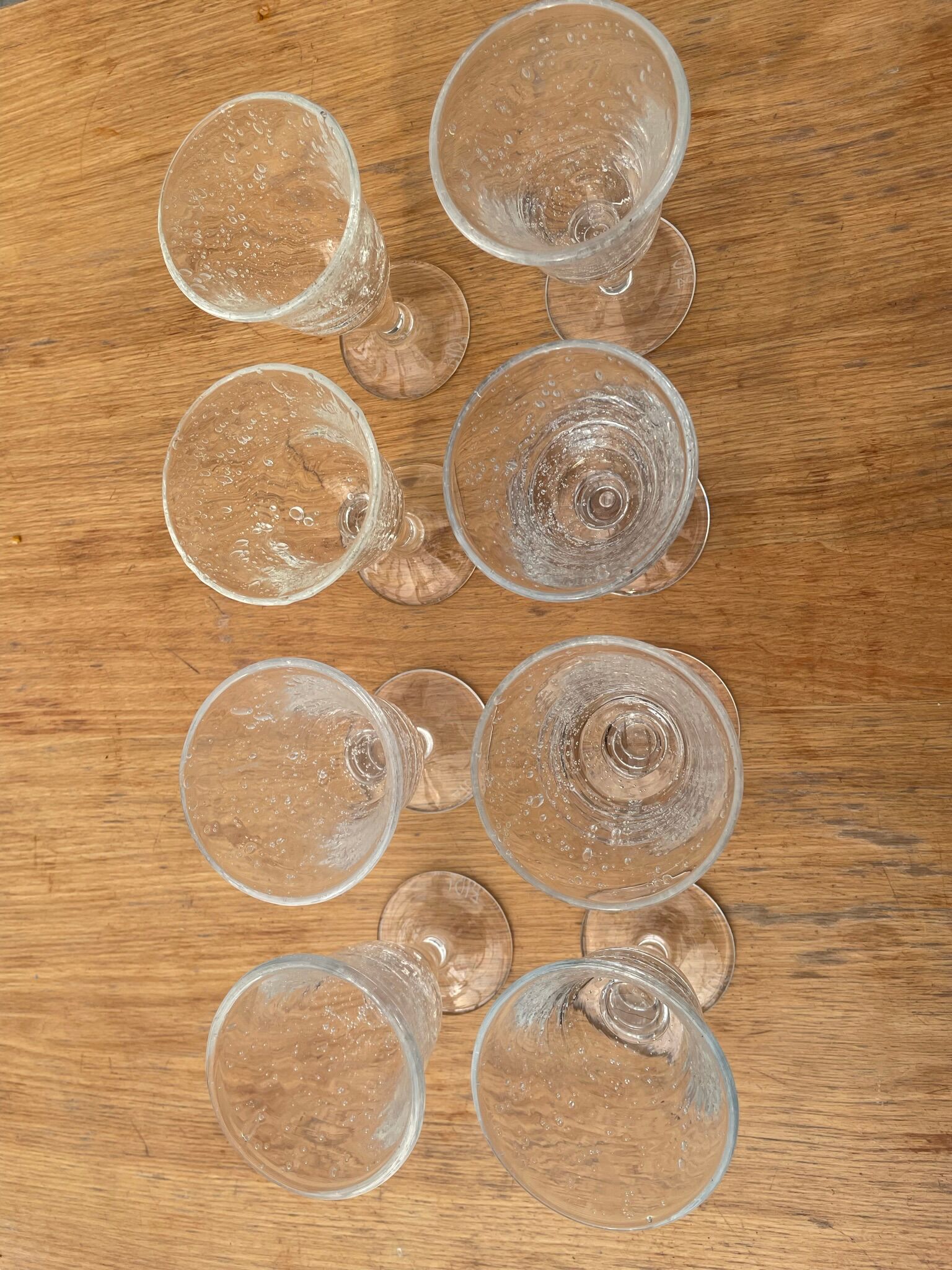 Glass of biot wine glass