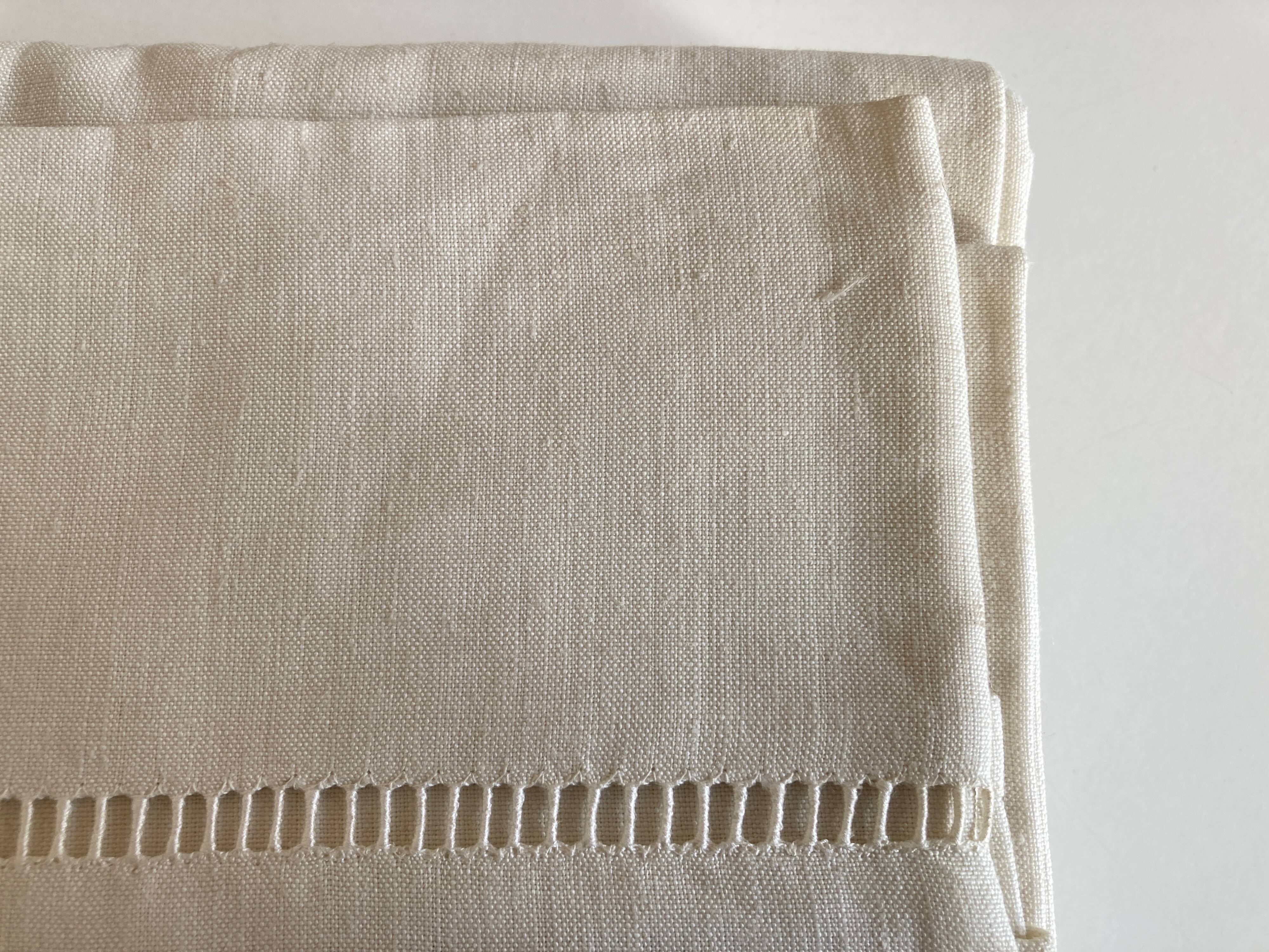 Reserve sheet in linen thread canvas Le Bon Marché 1960 to days