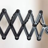 Black Industrial Bauhaus Scissor Wall Lamp from Kaiser Idell, 1930s