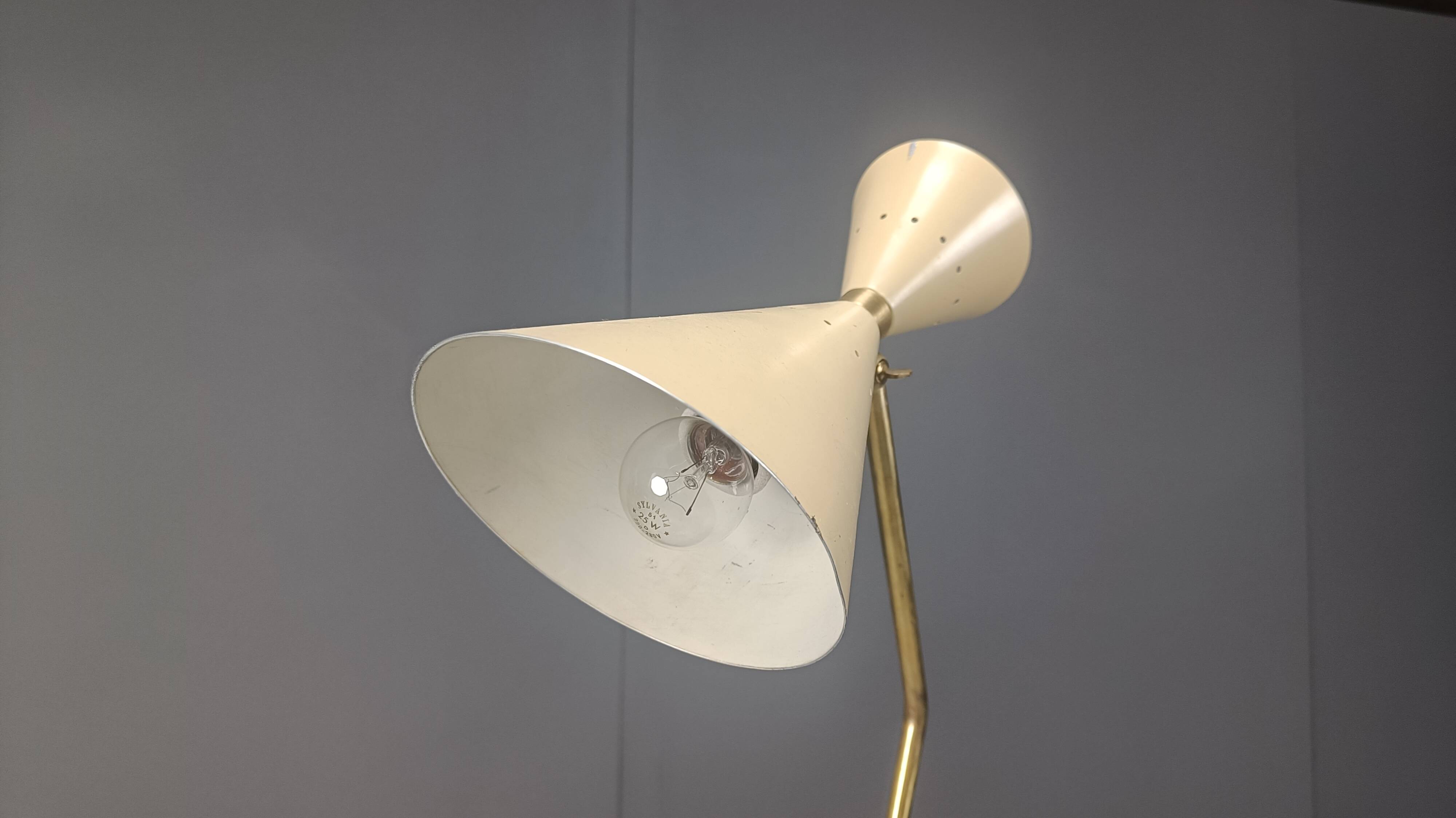 Vintage diabolo floor lamp, 1960s