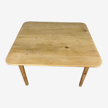 Old renovated pine table