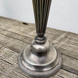 Edouadrien candlestick in old silver metal hallmarked / old candlestick