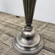 Edouadrien candlestick in old silver metal hallmarked / old candlestick