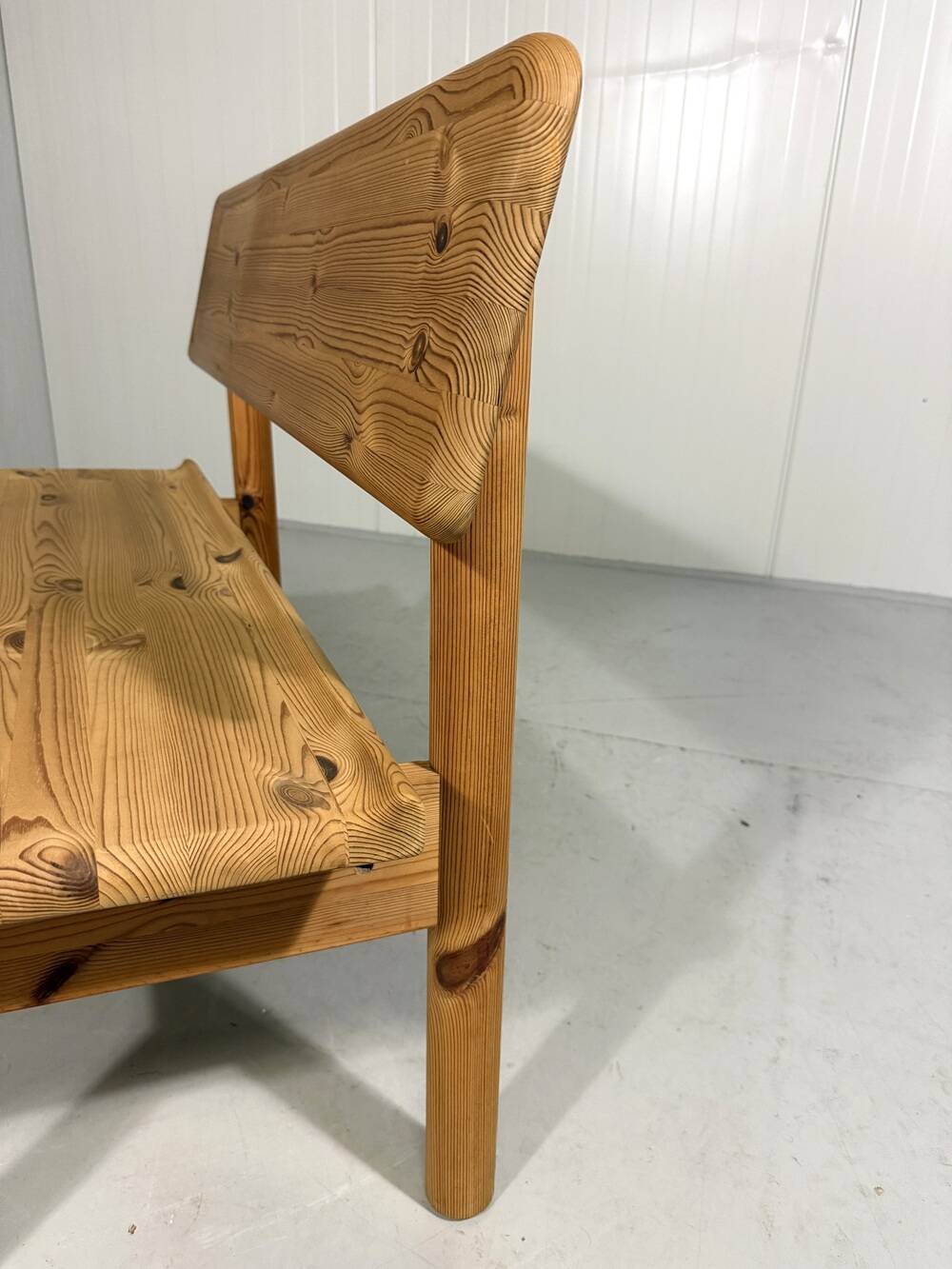 Korup Design solid pine benches with storage space Denmark