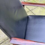 Vintage Norweigan Rosewood Highback Chair
