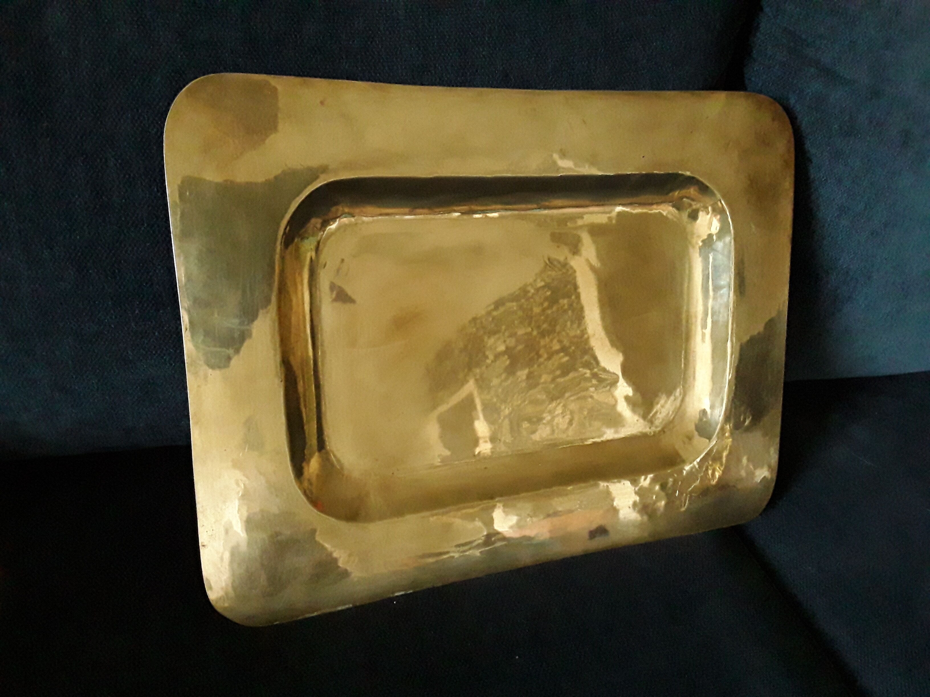 Vintage brass top